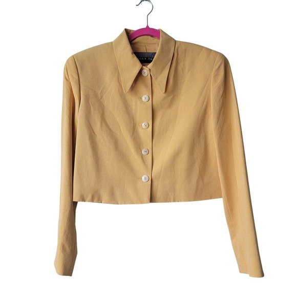 Ellen Tracy Jackets & Blazers - VTG Silk Crop Jacket